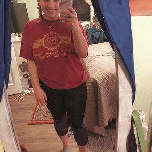 Adidas cropped purple detail leggings